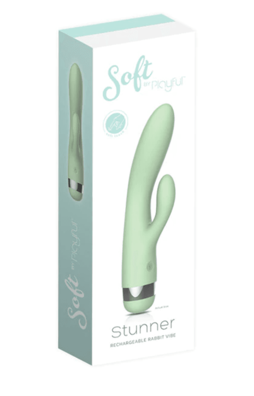 Soft by Playful Stunner Rechargeable Rabbit Vibrator