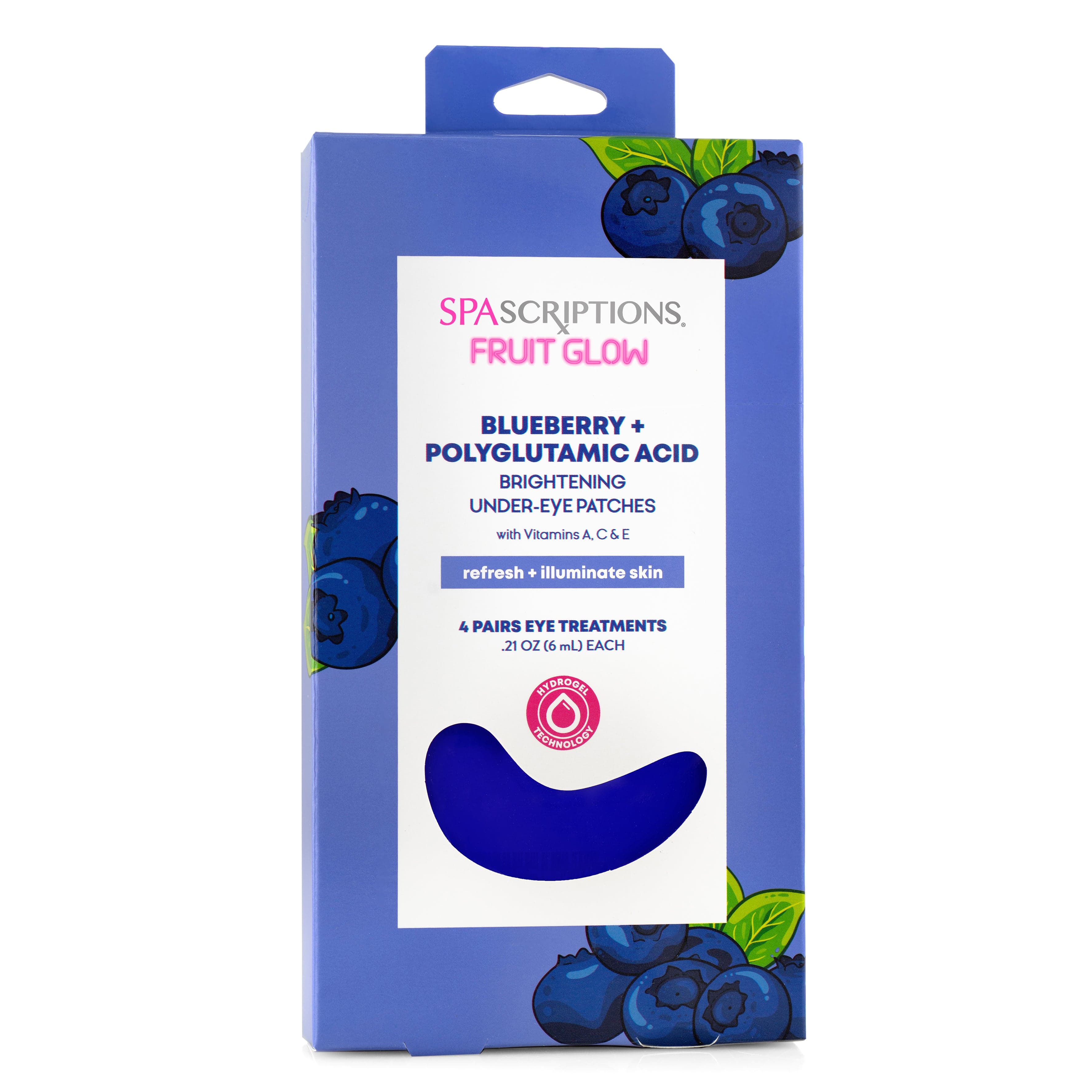 Spascriptions Fruit Glow Brighten Under Eye Patches