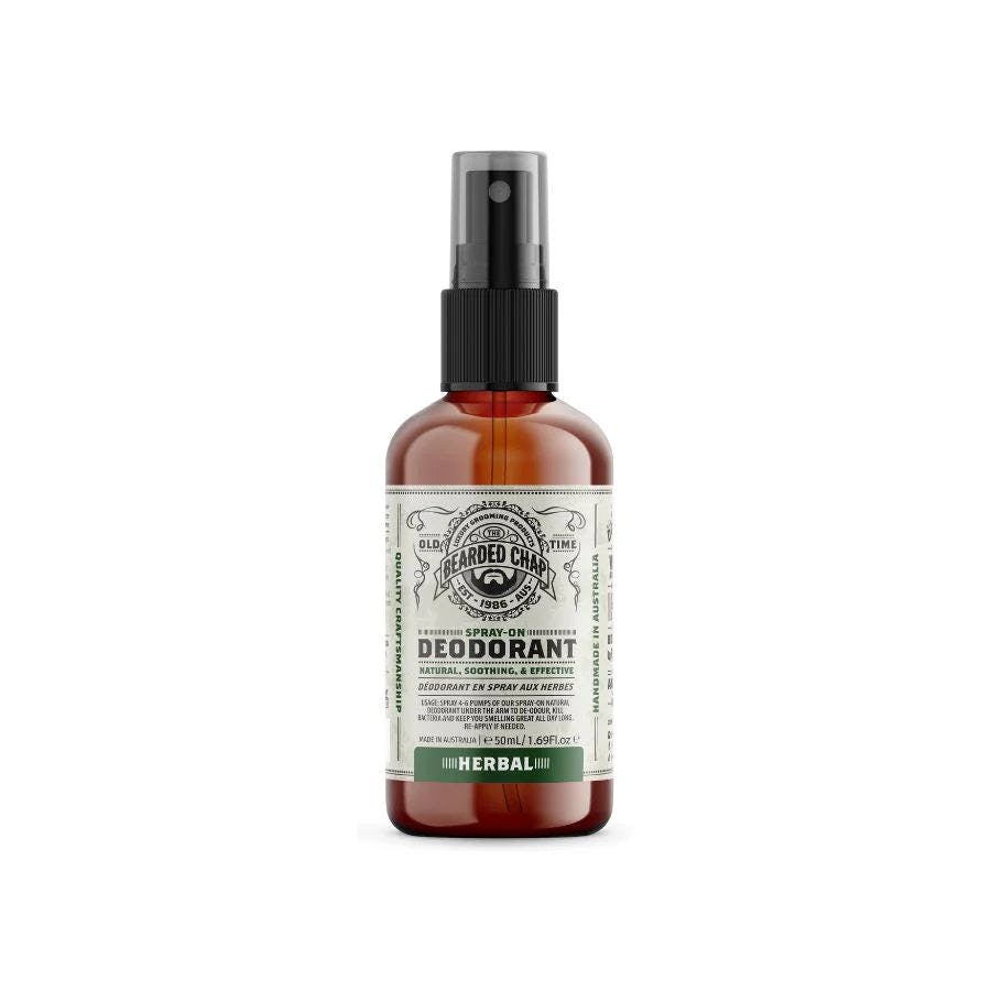 The Bearded Chap Herbal Spray Deodorant 50ml