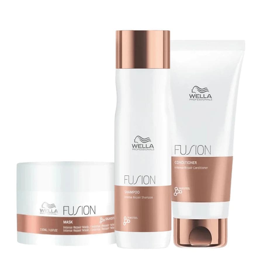 Wella Professionals Fusion Intense Repair Trio Bundle