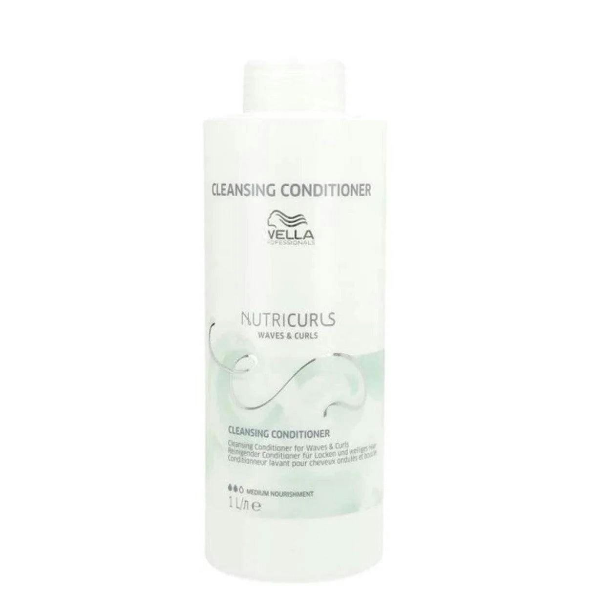 Wella Professionals Nutricurls Curl Cleansing Conditioner For Waves & Curls 1000ml
