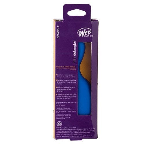 Wet Brush Pro Mini Detangler Royal Blue