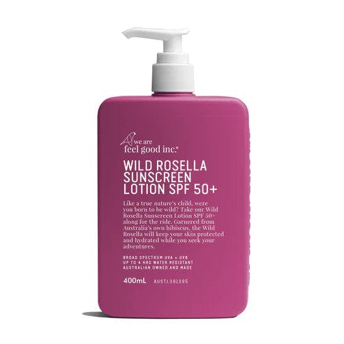 We Are Feel Good Inc. Wild Rosella Sunscreen Lotion SPF50+ 400ml