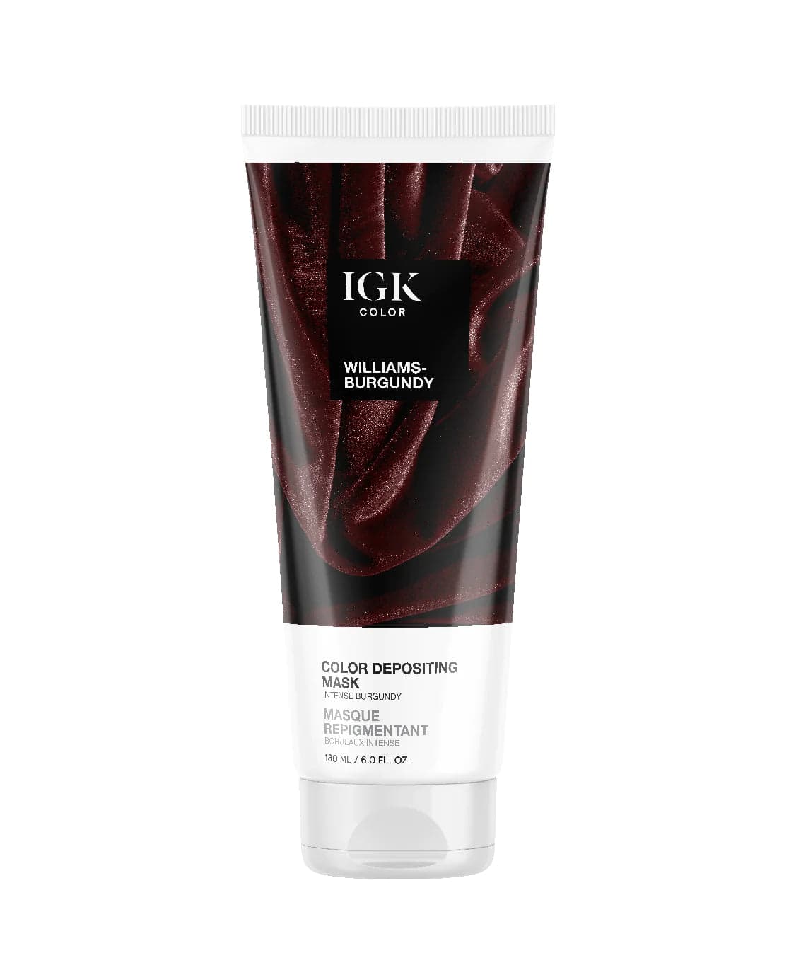 IGK Color Depositing Mask Williams-Burgundy - Intense 180ml