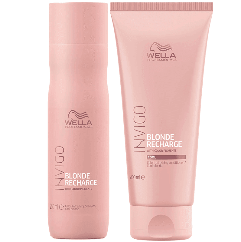 Wella Professionals Invigo Blonde Recharge Shampoo and Conditioner Duo