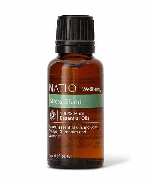 Natio Focus On Stress Oil Blend 25ml