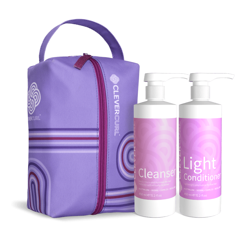 Clever Curl Cleanser & Light Conditioner Duo Pack