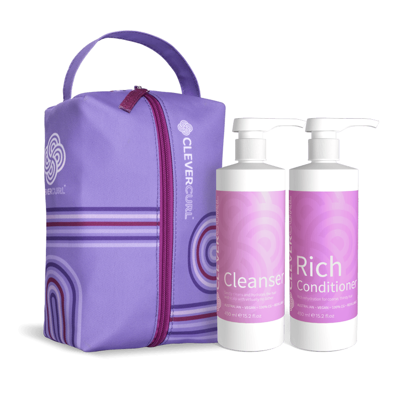 Clever Curl Cleanser & Rich Conditioner Duo Pack