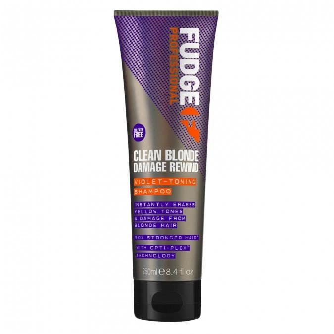 250ml Violet Hair Damage Rewind Everyday OZ Fudge Shampoo Clean | & Toning Blonde Beauty