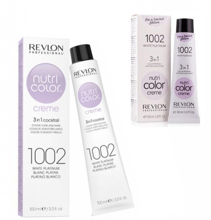 Revlon Professional Nutri colour Creme 1002 White Platinum 100ml + 50ml Duo Pack